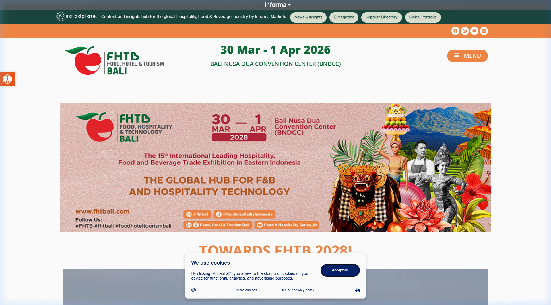 Food Hotel & Tourism Bali
